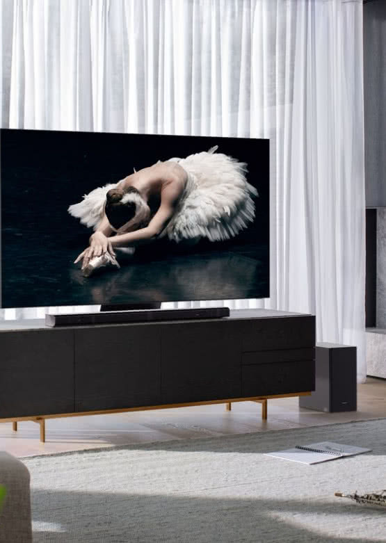 Samsung: soundbar Q800T taniej przy zakupie telewizora QLED 8K