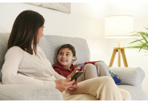 Słuchawki dla dzieci JBL Junior Free - bezpieczny poziom decybeli i możliwość kontroli rodzicielskiej