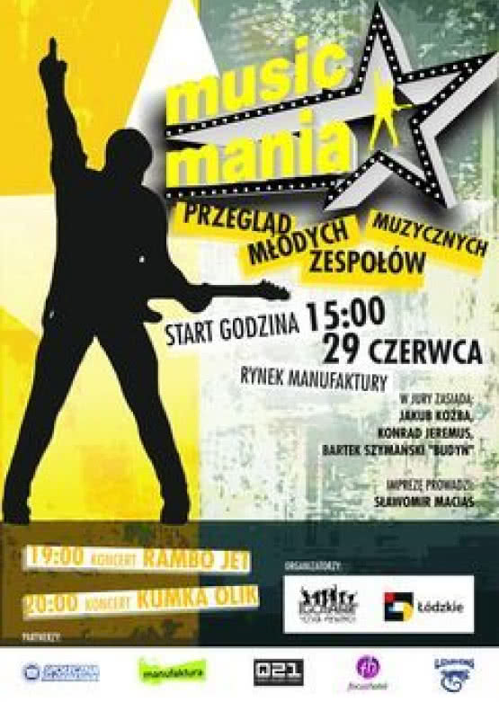 Music Mania w Łodzi już jutro
