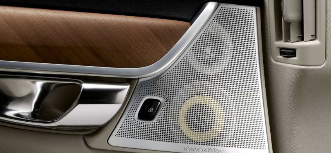 System audio Bowers & Wilkins dla nowego Volvo S90