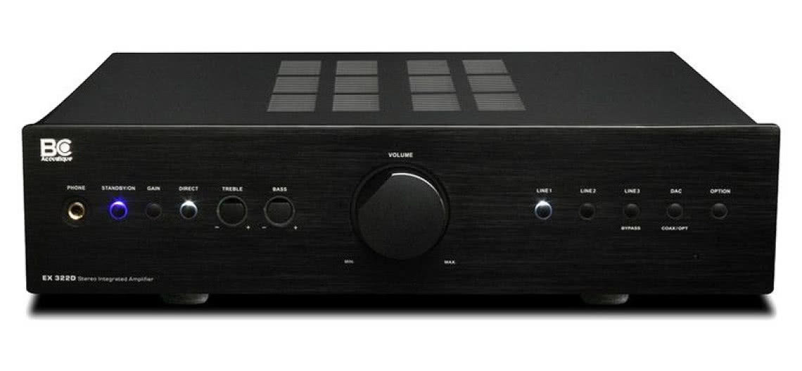 Wzmacniacz zintegrowany BC Acoustique EX-322D w lubelskim salonie Meloman