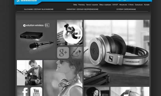 Nowy sklep internetowy sennheiser.pl
