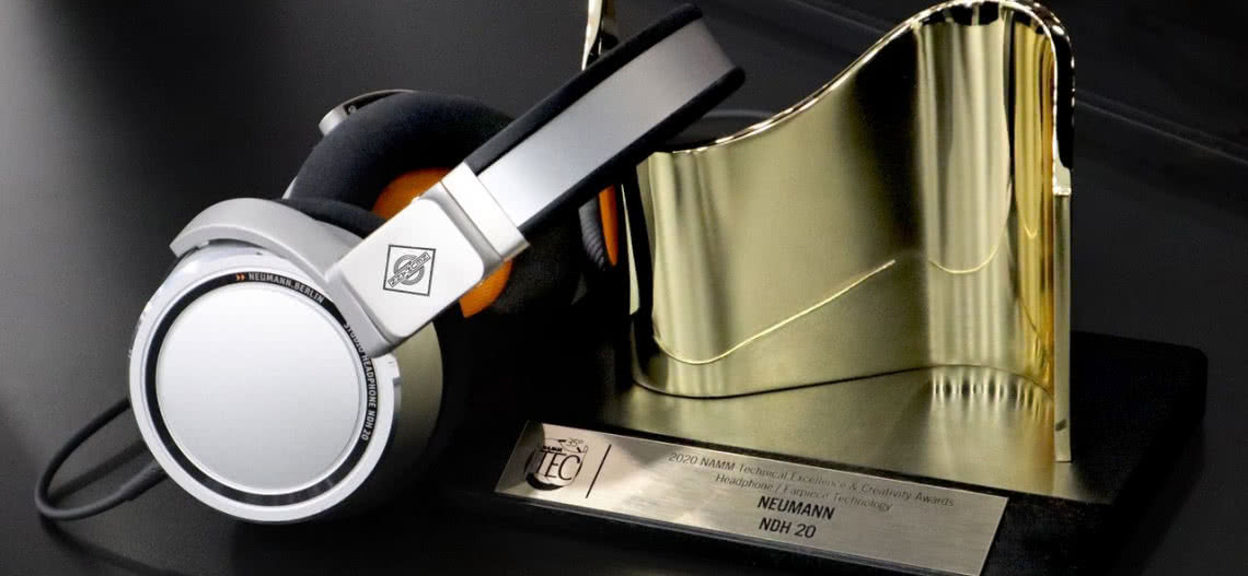 Słuchawki Neumann NDH 20 z nagrodą TEC Award 