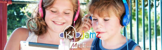 Słuchawki MEE Audio KidJamz 2 są kompatybilne z niemal każdym urządzeniem przenośnym