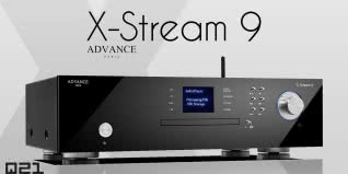 Streamer z odtwarzaczem CD Advance Paris X-Stream 9 w salonie Q21