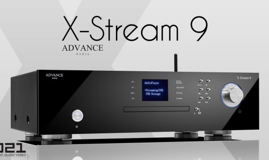 Streamer z odtwarzaczem CD Advance Paris X-Stream 9 w salonie Q21 