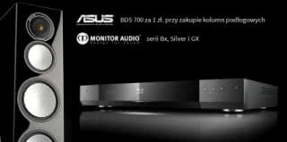 Kup kolumny Monitor Audio, a otrzymasz odtwarzacz Blu-Ray ASUS BDS700 za 1 zł