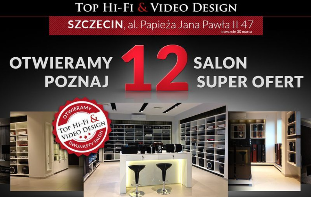 12. salon Top Hi-Fi &amp; Video Design, 12 superofert