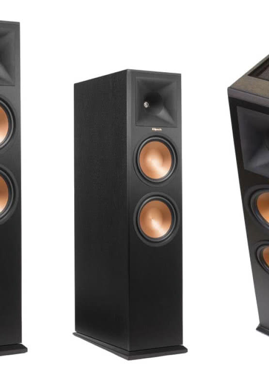 Kolumny Klipsch RP-280FA z monitorem do Dolby Atmos