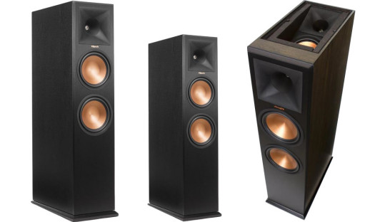 Kolumny Klipsch RP-280FA z monitorem do Dolby Atmos