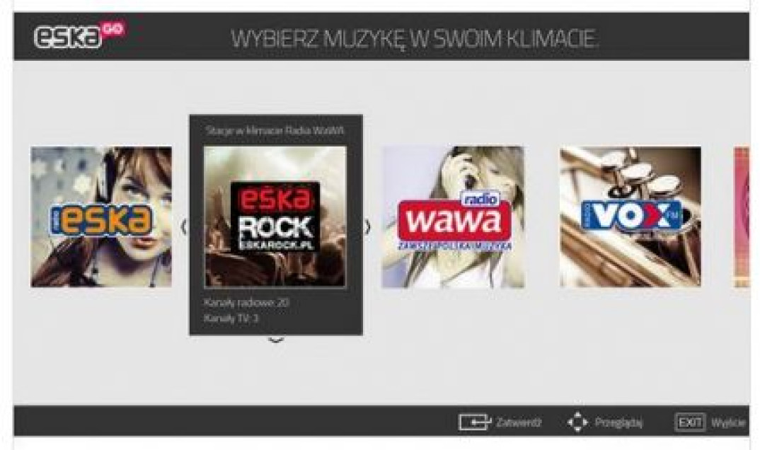 Aplikacje radiowe na platformie Samsung Smart TV