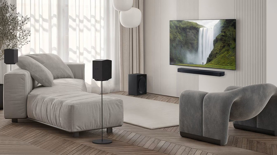 Soundbary ultra slim Samsunga 2025 - AI i Dolby Atmos