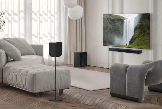 Soundbary ultra slim Samsunga 2025 - AI i Dolby Atmos