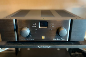 Prezentacja wzmacniacza Unison Reseach Unico Due w salonie Q21