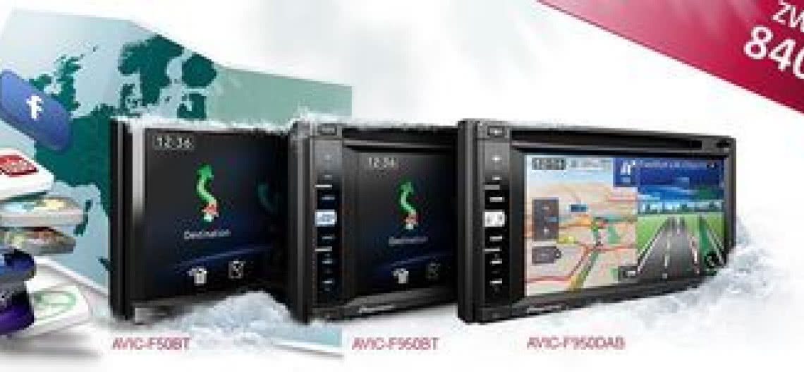 Promocja Pioneer na systemy nawigacyjne i multimedialne. Zwrot gotówki