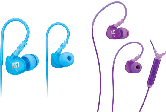 Dokanałowe, wodoodporne słuchawki MEE Audio M6 i M6P