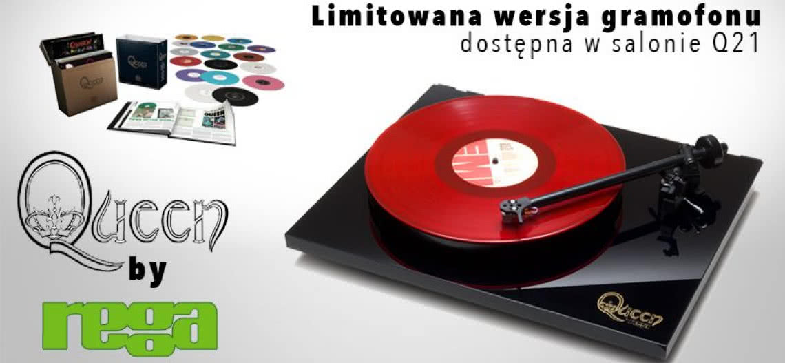 Limitowany gramofon Queen by Rega w salonie Q21