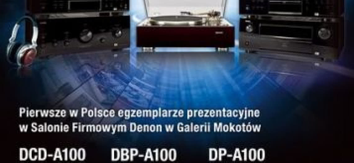 Posłuchaj i zamów! Kolekcja jubileuszowa DENON