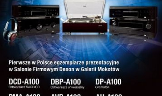 Posłuchaj i zamów! Kolekcja jubileuszowa DENON
