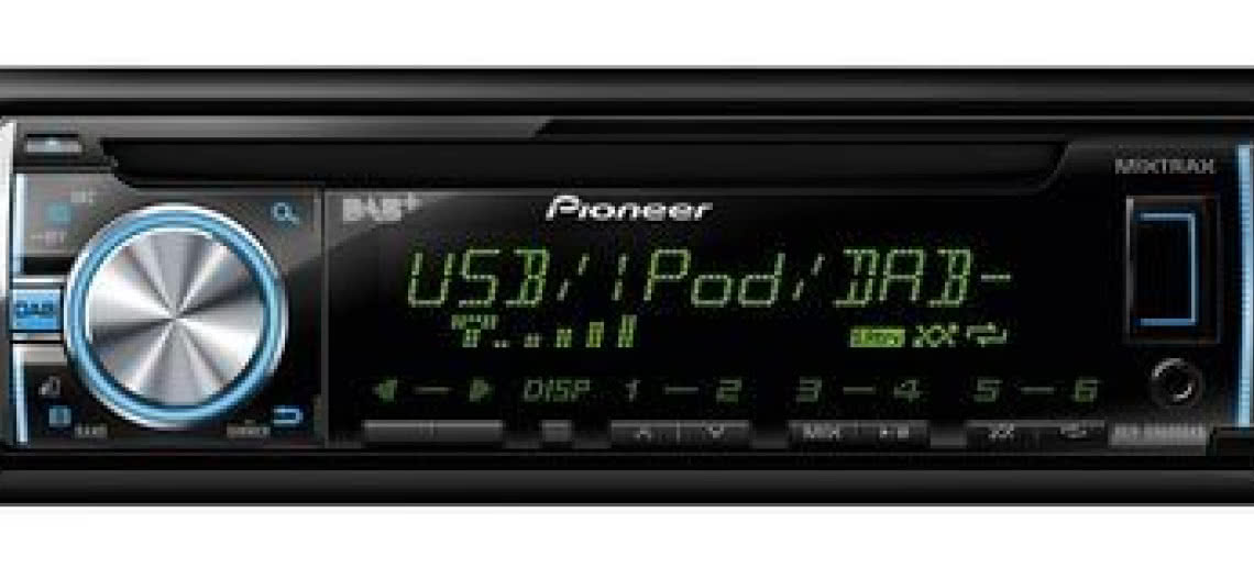 Samochodowe radia Pioneer z tunerem DAB+