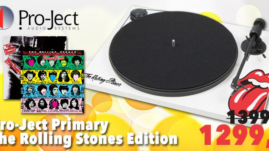 Limitowany gramofon Pro-Ject Primary The Rolling Stones Edition w Q21