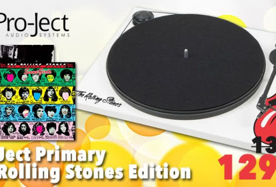 Limitowany gramofon Pro-Ject Primary The Rolling Stones Edition w Q21