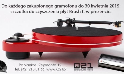 Gramofony z prezentami, czyli Record Store Day w salonie Q21