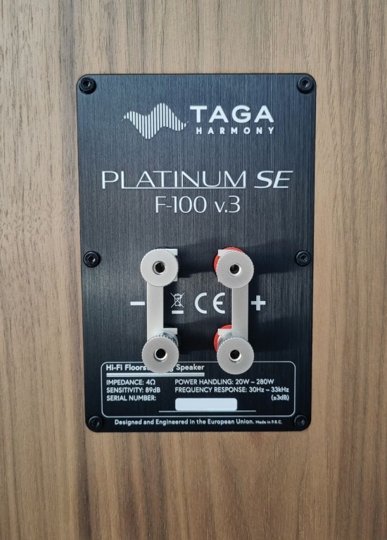 Taga Harmony Platinum F-100 SE v.3