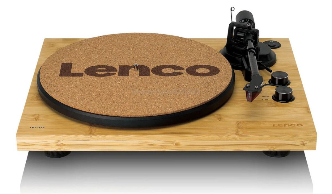 Gramofon Lenco LBT-335BA - bambusowa plinta i znakomite wyposażenie