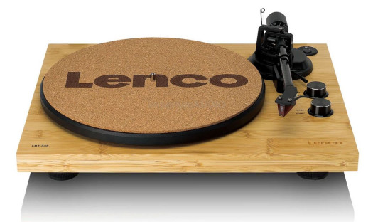 Gramofon Lenco LBT-335BA - bambusowa plinta i znakomite wyposażenie