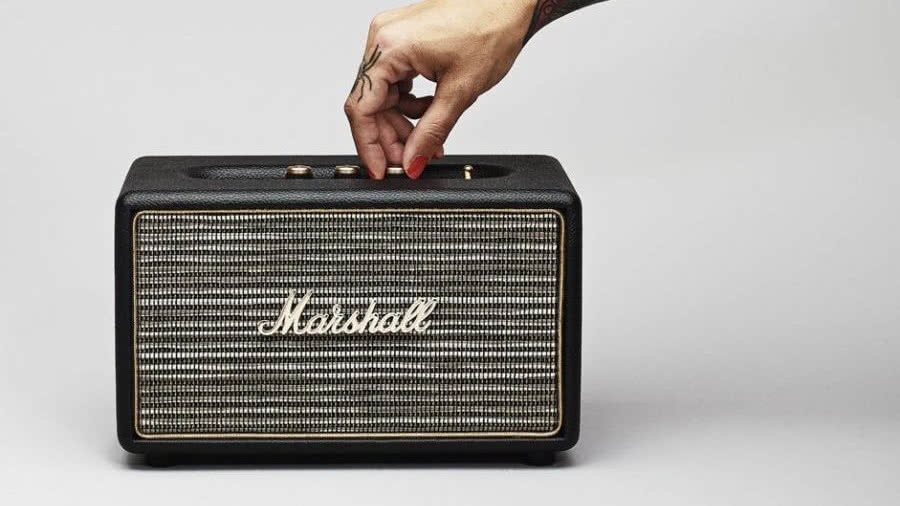 FRANKLIN&amp;MARSHALL - MARSHALL ACTON ‖ Marshall Acton Iii 1006005 Głośnik Bluetooth, Beżowy, 24,7 x