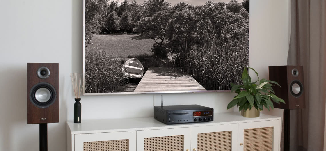 Hybrydowy system audio Taga Harmony HTR-1500CD