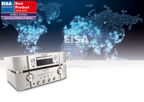 STEREOFONICZNY SYSTEM EISA 2018–2019: Marantz ND8006/PM8006