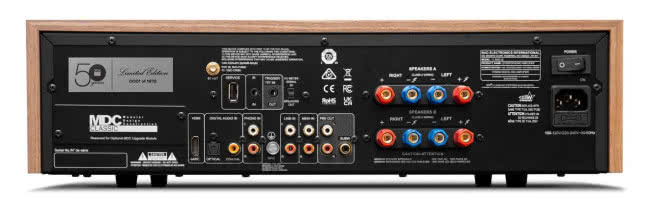 Wzmacniacz NAD C 3050 LE - panel przyłączeniowy