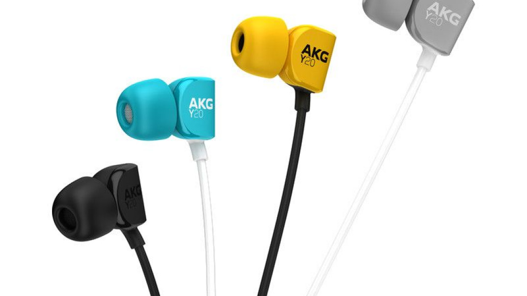Słuchawki douszne AKG Y20 i Y20U