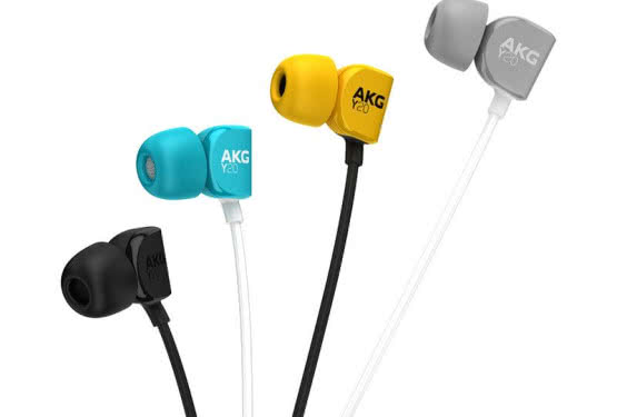 Słuchawki douszne AKG Y20 i Y20U