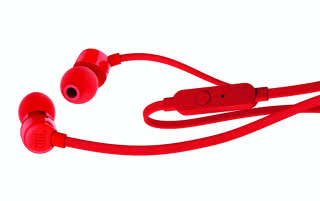 Słuchawki JBL T110 w kolorze czerwonym