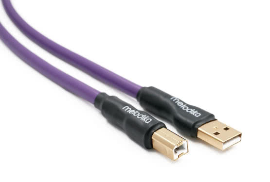 Melodika MDUAB Purple Rain: kabel USB typu A-B do przetworników DAC