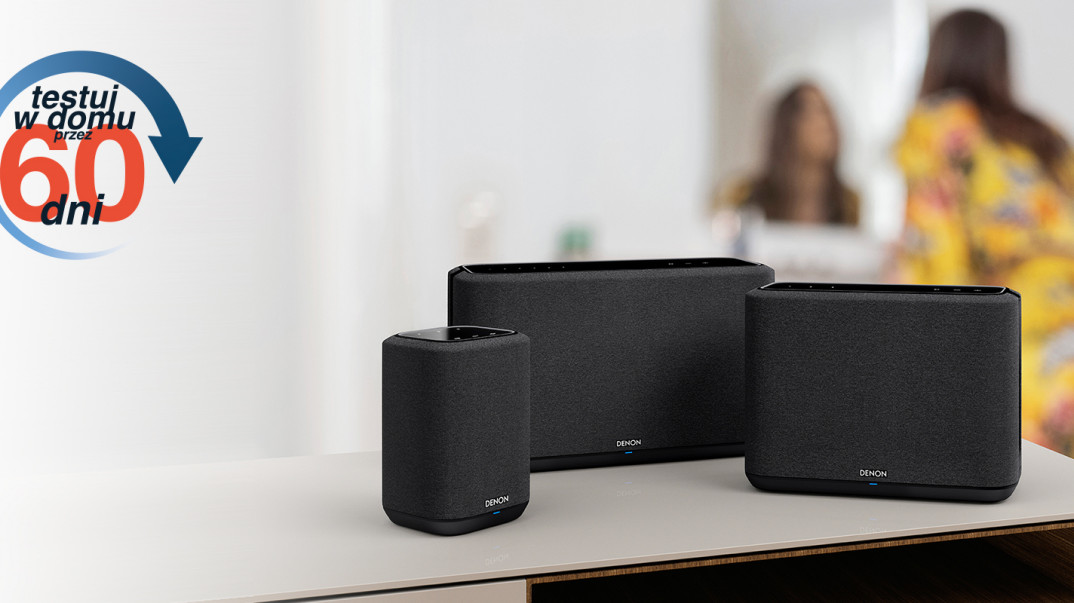 Kup i testuj głośniki Denon Home przez 60 dni