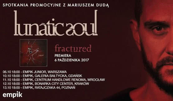 Dziś premiera "Fractured", nowej płyty Lunatic Soul