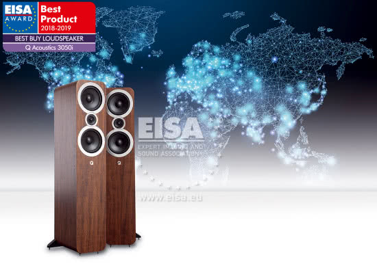 ZESPÓŁ GŁOŚNIKOWY BEST BUY EISA 2018–2019 : Q Acoustics 3050i