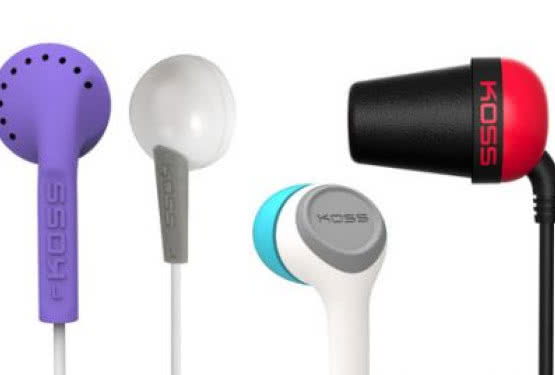 Nowe douszne słuchawki Koss