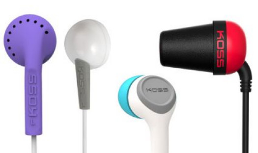 Nowe douszne słuchawki Koss