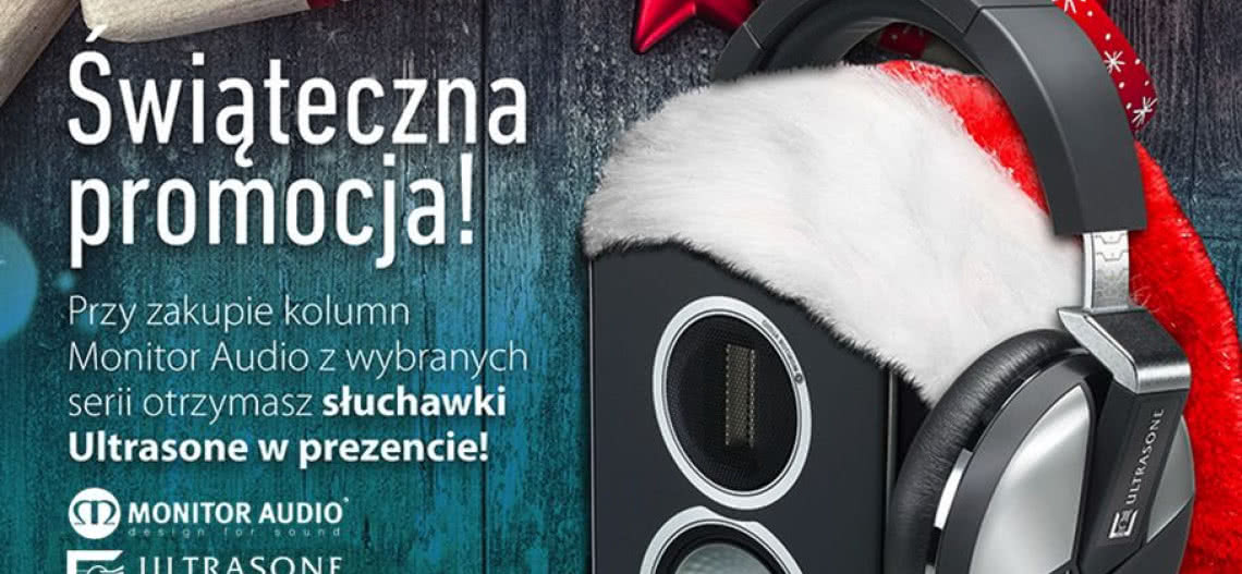Promocja w Słuchawki Ultrasone w prezencie do wybranych modeli kolumn Monitor Audio