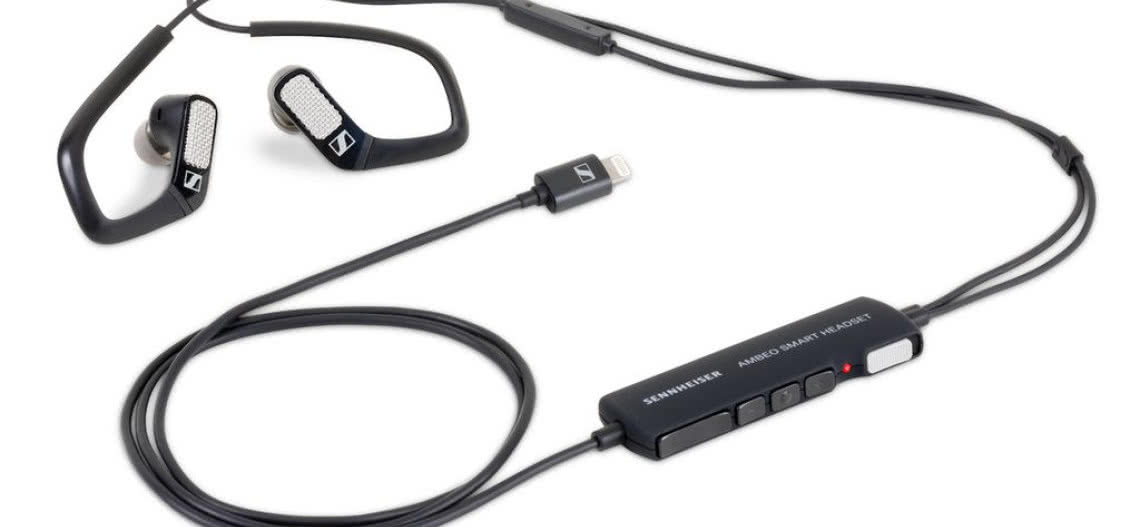 Nagraj dźwięk 3D z zestawem Sennheiser Ambeo Smart Headset 