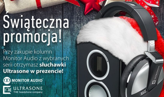 Promocja w Słuchawki Ultrasone w prezencie do wybranych modeli kolumn Monitor Audio