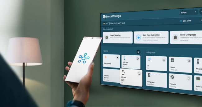 Aplikacja Smart Things w telewizorach Samsung