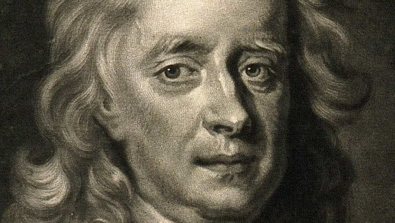 Isaac Newton Prąd i siła