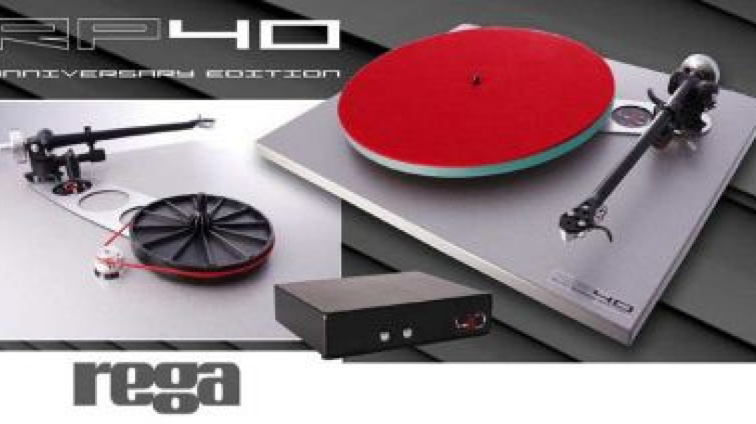 Limitowana wersja gramofonu Rega RP40 Anniversary Edition w salonie Q21