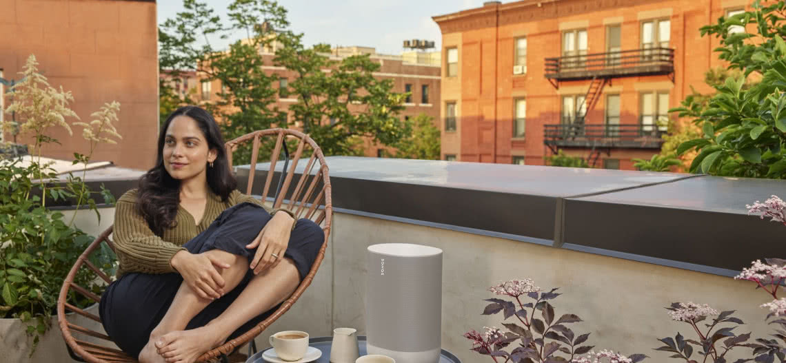 Głośnik bezprzewodowy Sonos Lunar White